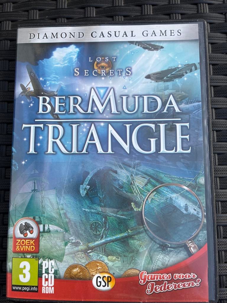 Lost Secrets: Bermuda Triangle PC CD-ROM Zoek & Vind Spel, Spelcomputers en Games, Games | Pc, Gebruikt, Puzzel en Educatief, 1 speler