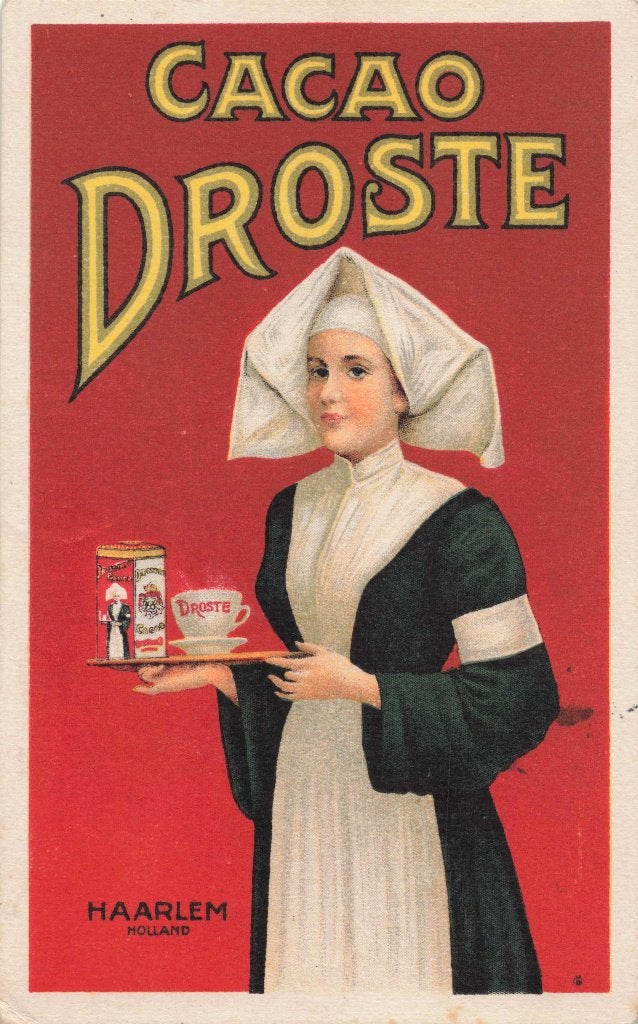 Haarlem Droste Cacao verpleegster ZR1330, Ophalen, 1920 tot 1940, Gelopen, Noord-Holland