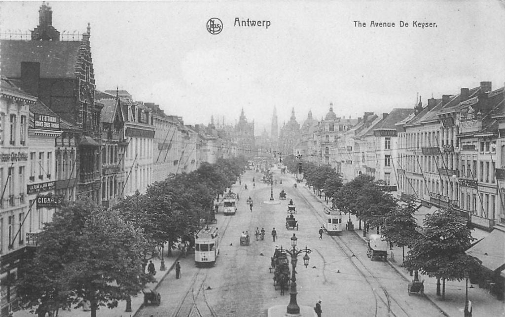 379-095-019 Antwerpen, Verzenden, Voor 1920, Overig Europa