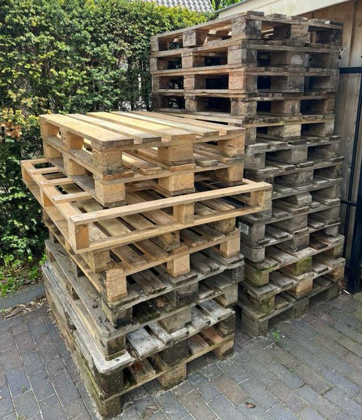 Pallets, Doe-het-zelf en Verbouw, Hout en Planken, Ophalen