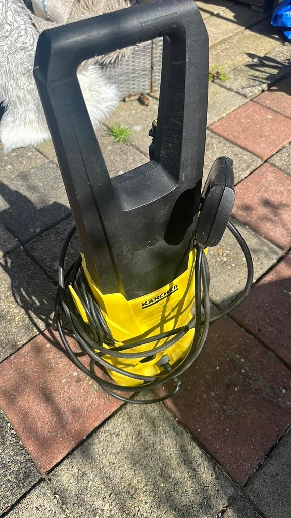 Karcher K2 met terras borstel te huur/to rent, Ophalen of Verzenden, Zo goed als nieuw, Elektrisch