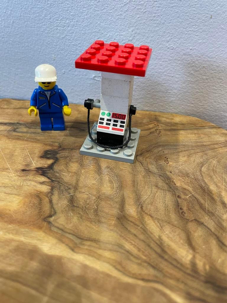 Lego City Benzinepomp met Monteur (1997), Ophalen of Verzenden, Gebruikt, Jongen of Meisje