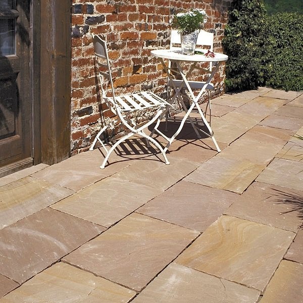 AKTIE natuursteen tuintegels mediterraanse stijl 60x90 cm, Tuin en Terras, Tegels en Klinkers, Ophalen of Verzenden, Nieuw, Natuursteen