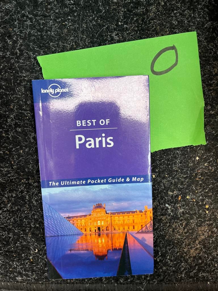 Lonely Planet Best of Paris Reisgids & Kaart, Lonely Planet, Europa, Ophalen of Verzenden, Zo goed als nieuw