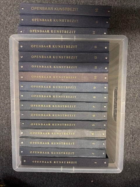 Openbaar kunstbezit boeken, Ophalen, Zo goed als nieuw
