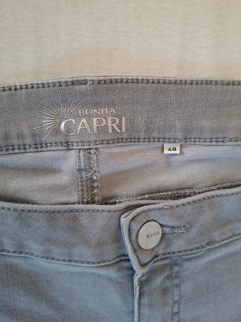capri broek grijs maat 48, Bonita, Ophalen of Verzenden, Zo goed als nieuw, Grijs