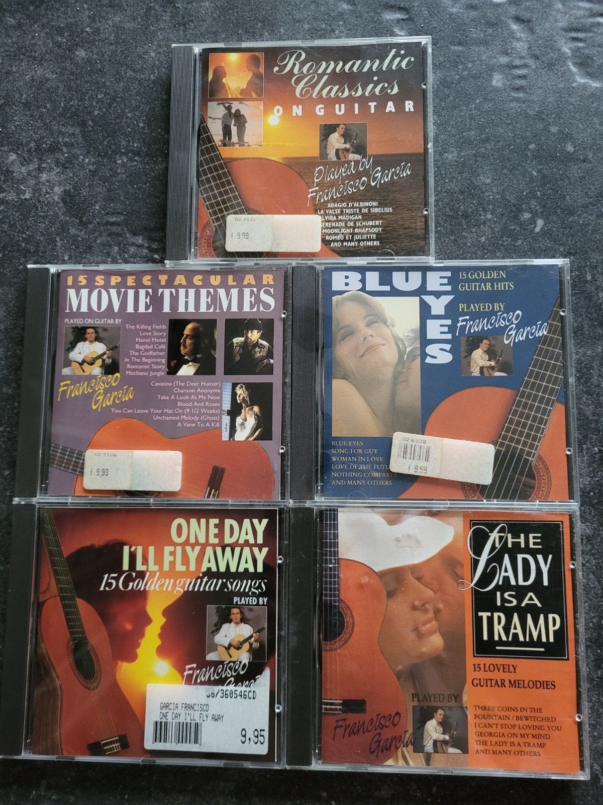 Fransisco garcia 5 cd's partij collectie, Ophalen of Verzenden