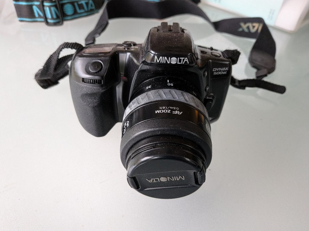 Minolta Dynax 500 si, Ophalen, Zo goed als nieuw, Spiegelreflex, Minolta