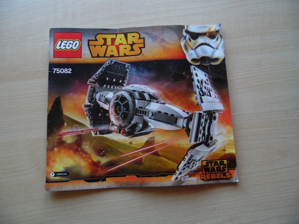 Lego Star Wars 75082 TIE Advanced Prototype met figuren, Star Wars, Lego, Ophalen of Verzenden, Zo goed als nieuw
