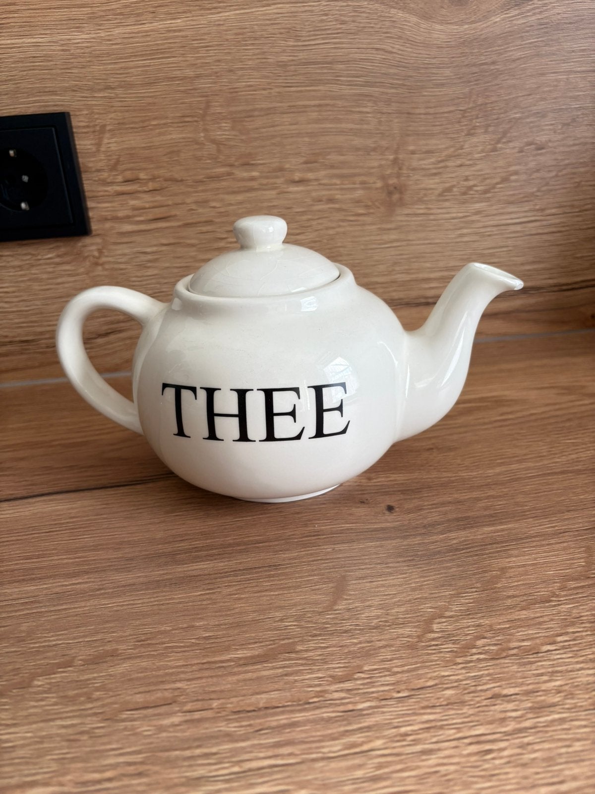 Leuke theepot, Ophalen of Verzenden, Zo goed als nieuw, Aardewerk, Theepot