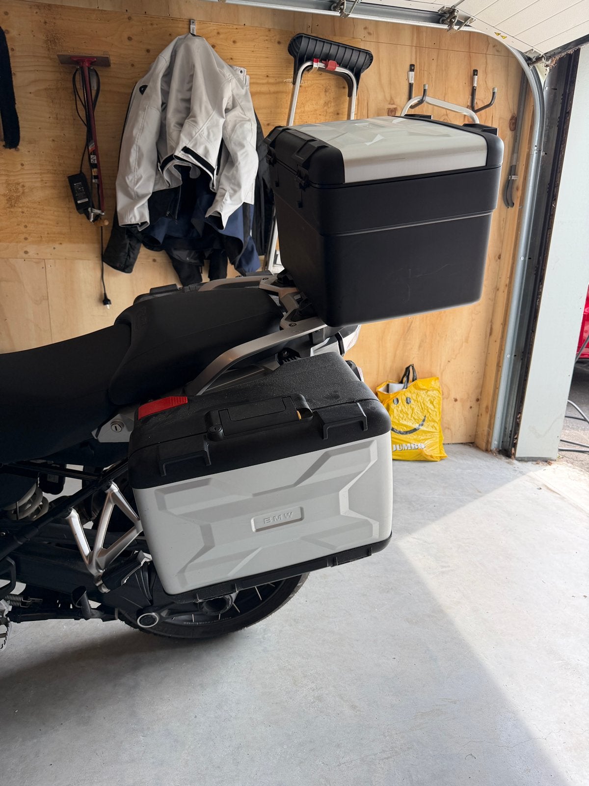BMW R1200/R1250GS vario kofferset, Ophalen, Zo goed als nieuw