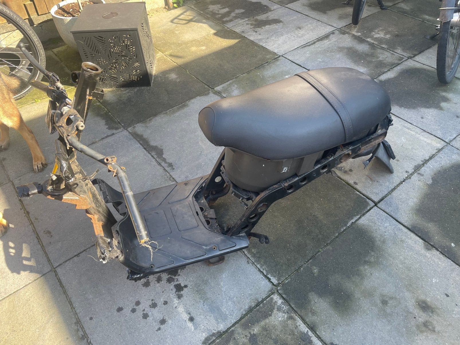Typhoon brom frame zonder wok, Ophalen, Zo goed als nieuw