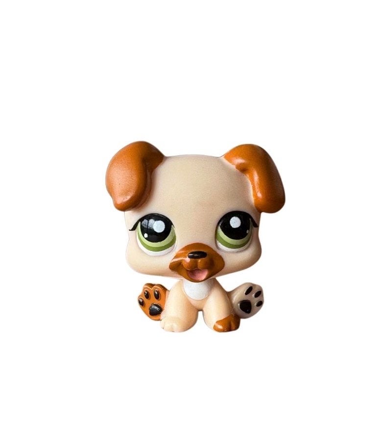 LPS Boxer Puppy #2103 - Littlest Pet Shop, Ophalen of Verzenden, Zo goed als nieuw
