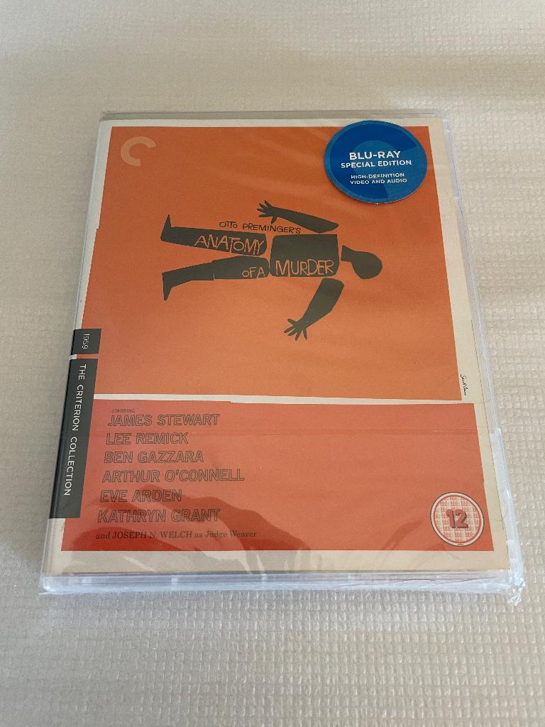 Anatomy of a Murder / James Stewart / Criterion, Cd's en Dvd's, Blu-ray, Verzenden, Nieuw in verpakking, Drama