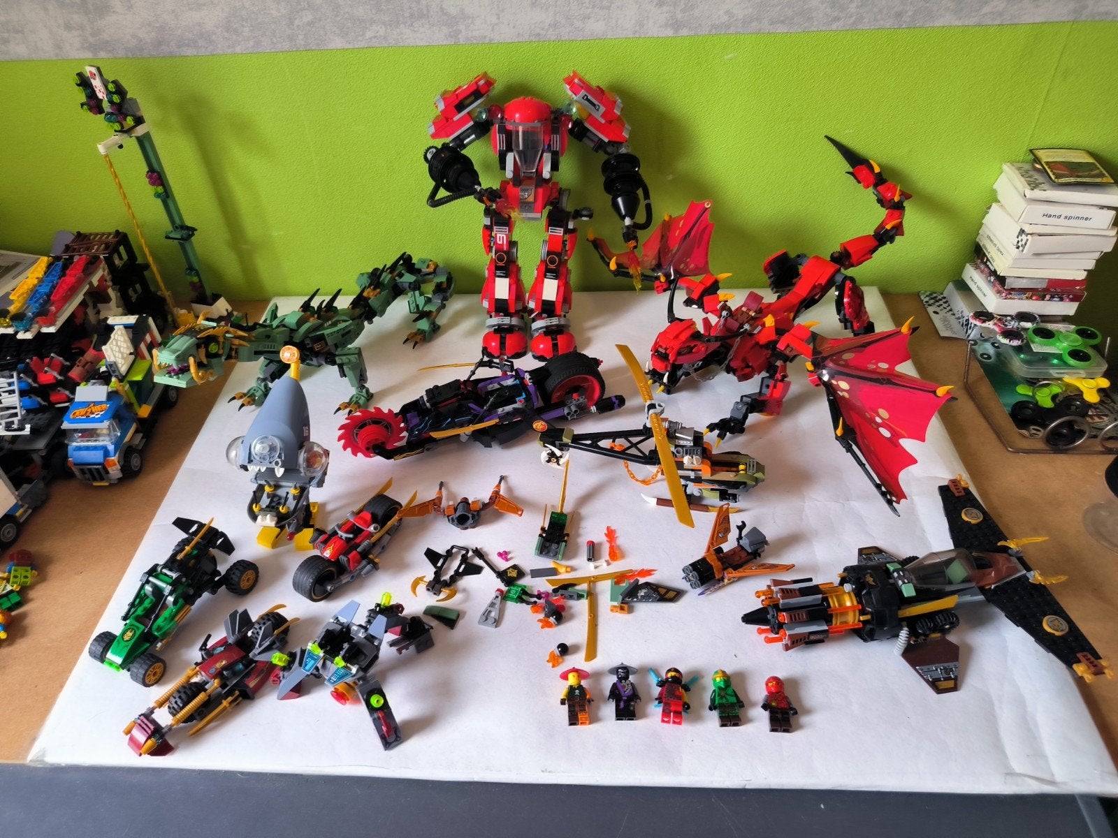 Grote collectie LEGO Ninjago sets en onderdelen, Ophalen of Verzenden