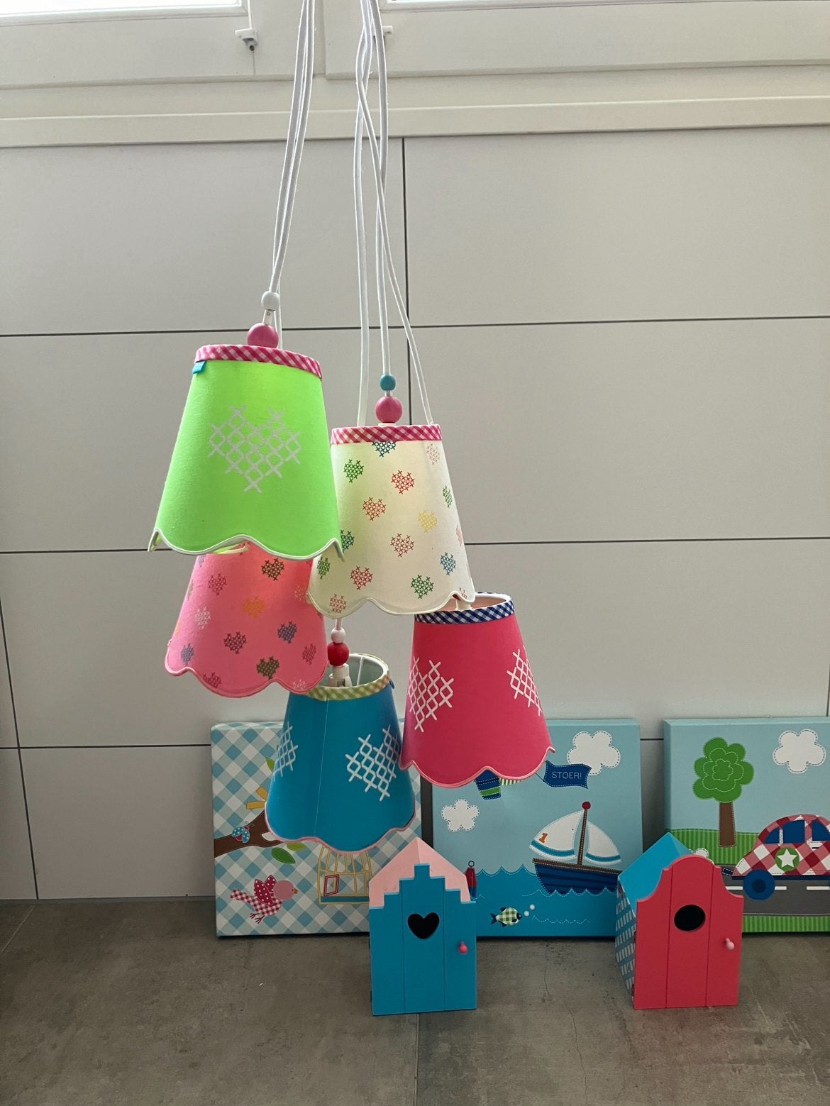 Liefsetje voor kinderkamer, Ophalen of Verzenden, Gebruikt, Lief! Lifestyle, Wanddecoratie