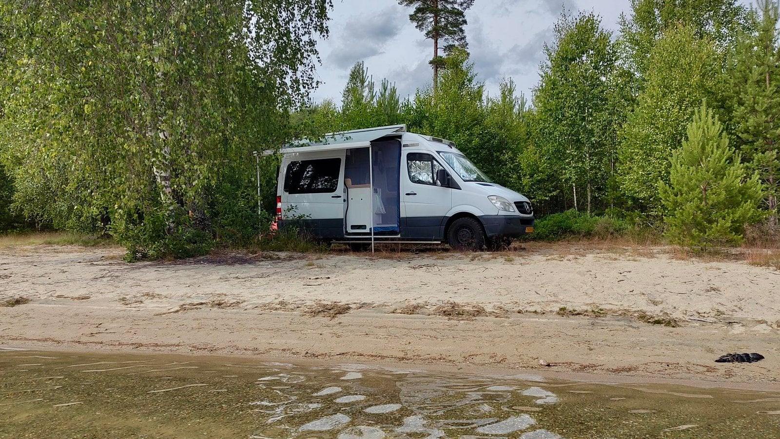Mercedes Benz sprinter 313CDI buscamper, L2H2, 2m bed, Caravans en Kamperen, Buscamper of Camperbus, Tot en met 2, Mercedes-Benz