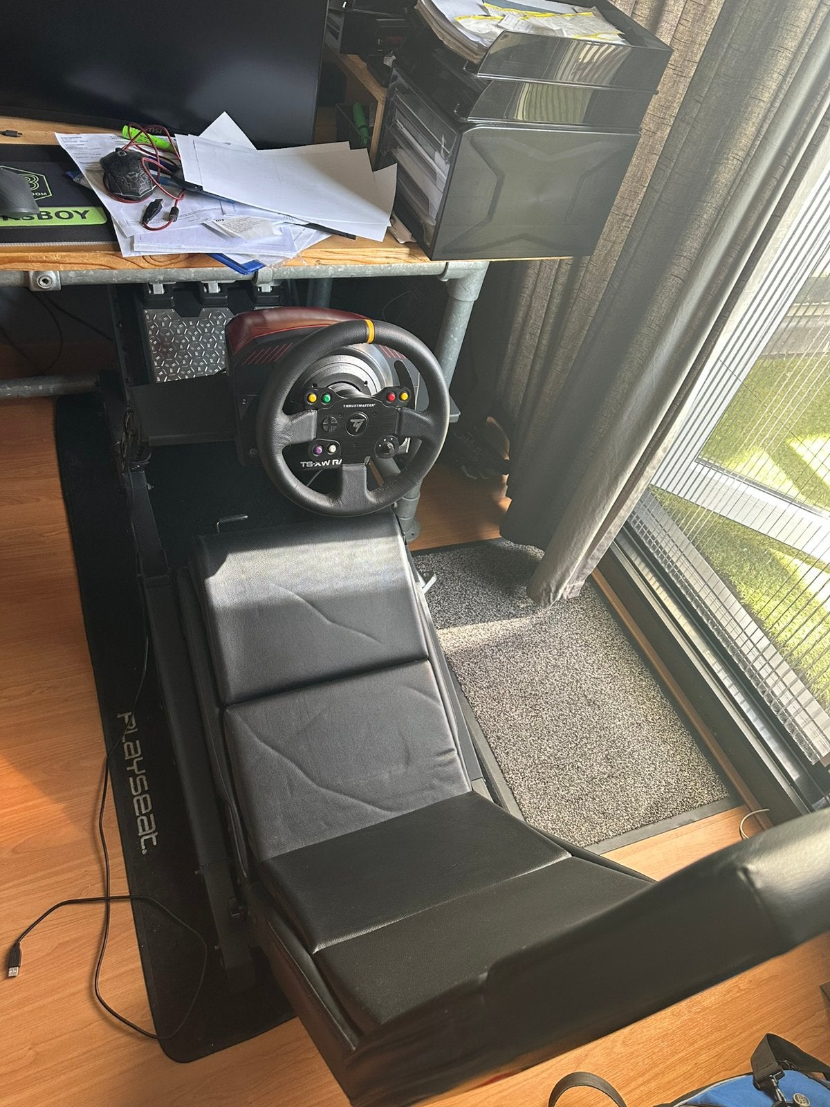 Complete Sim Racing Set: TS-XW, SF1000, T-LCM & F-GT Seat, Ophalen, Gebruikt