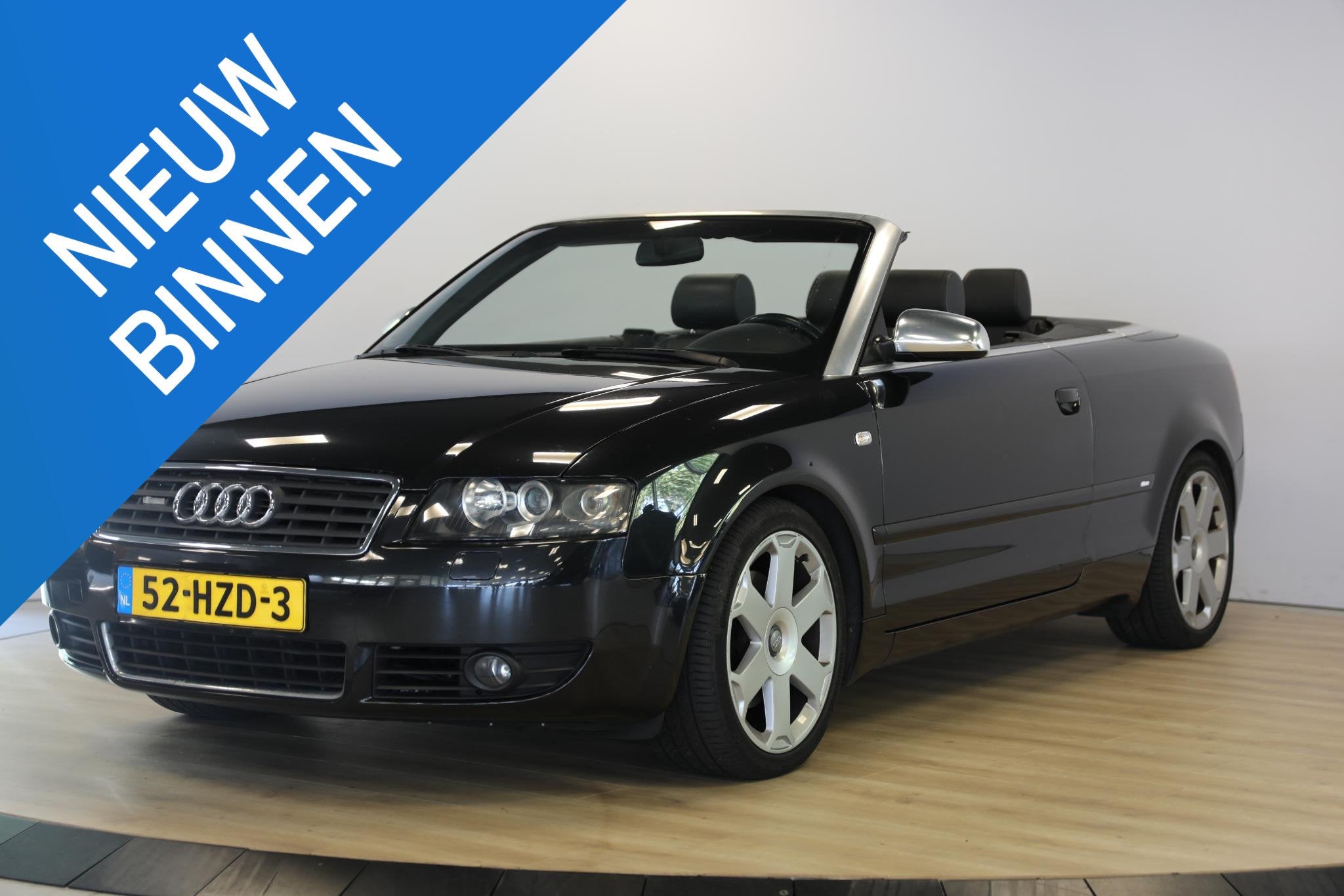 Audi A4 Cabriolet 3.0 V6 | S-Line | Automaat | Stoelverwarmi, Auto's, Audi, Gebruikt, 1595 kg, Cabriolet, 4 stoelen