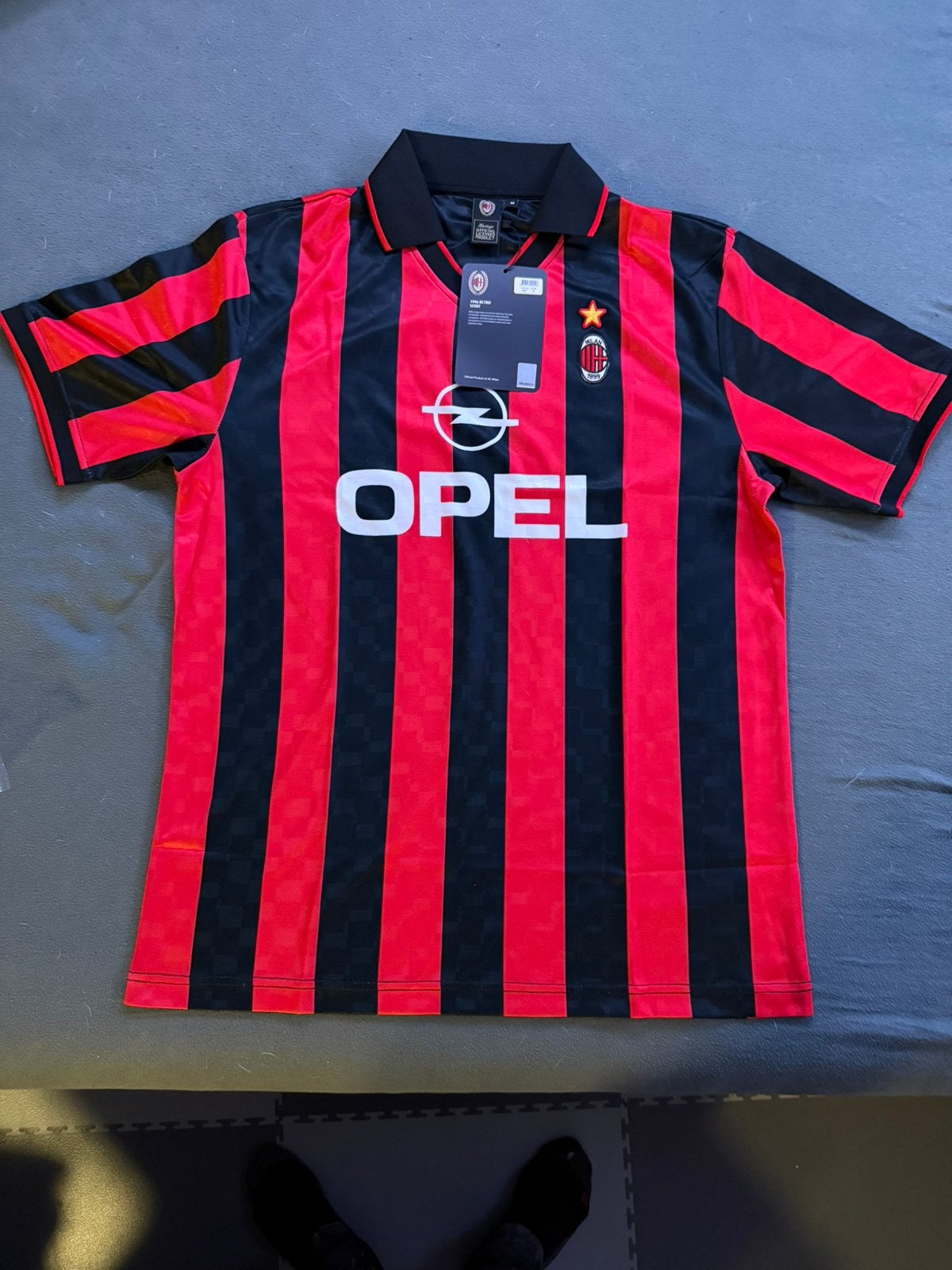 AC Milan Retro Voetbalshirts 1996 (Opel), Ophalen, Nieuw, Buitenlandse clubs, Shirt