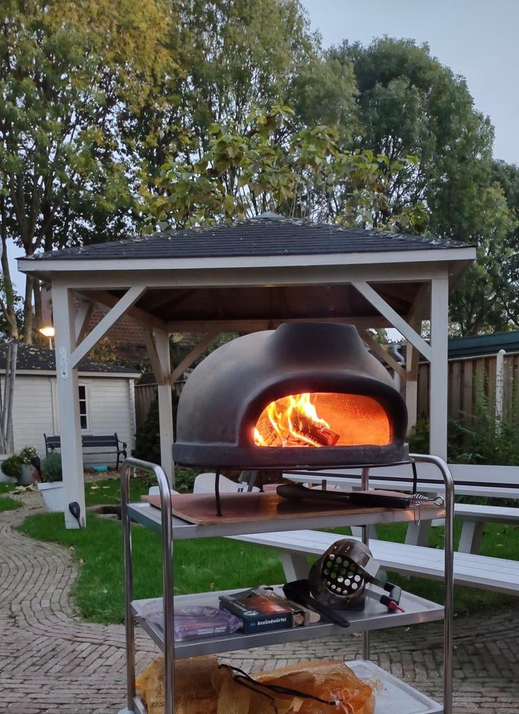 SOL-Y-YO houtgestookte pizzaoven diameter 66cm met hoes, Ophalen