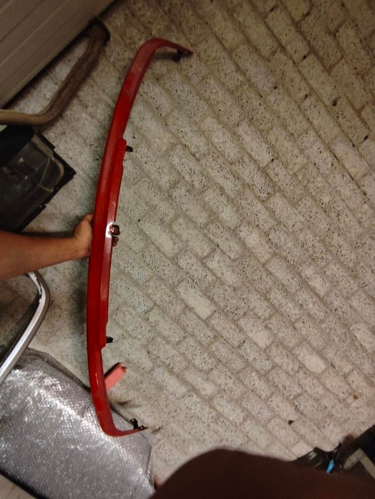 Honda Civic ED hatchback bumper koplamp lip, Auto-onderdelen, Ophalen of Verzenden, Voor, Honda, Bumper