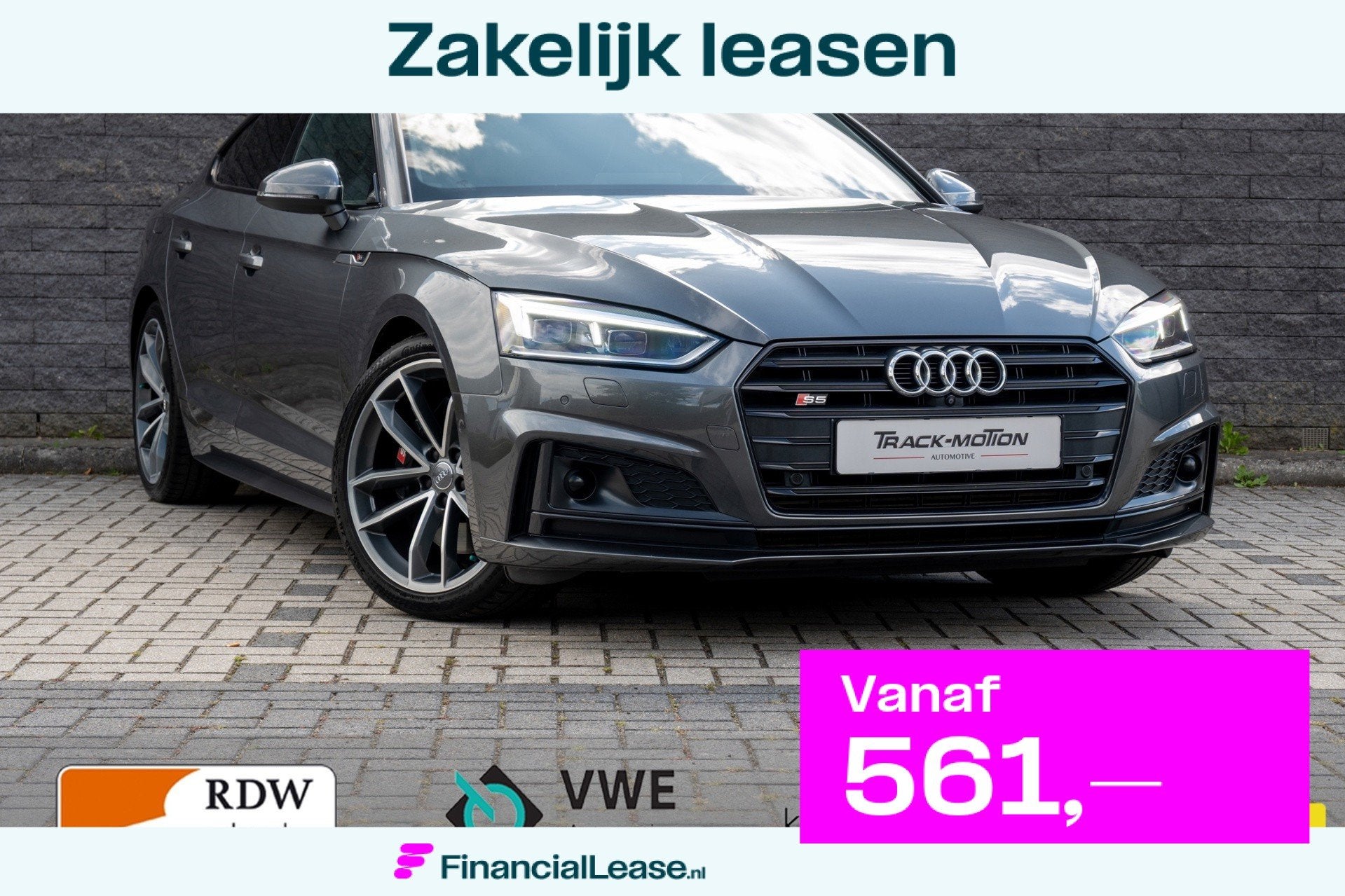 Audi A5 Sportback 3.0 TFSI S5 quattro Pro Line FULL OPTIONS!, Dealer onderhouden, Verwarmde buitenspiegels, Gebruikt, 2995 cc