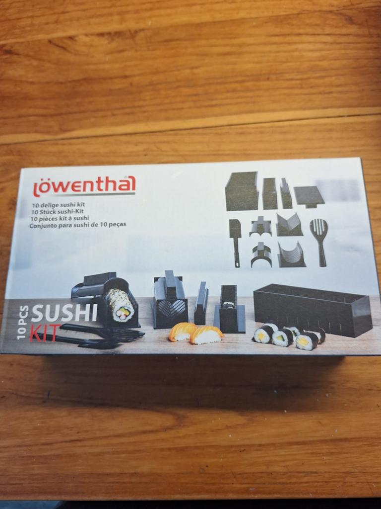 Löwenthal 10-delige Sushi Kit - Maak zelf sushi!, Overige typen, Kunststof, Nieuw, Ophalen of Verzenden