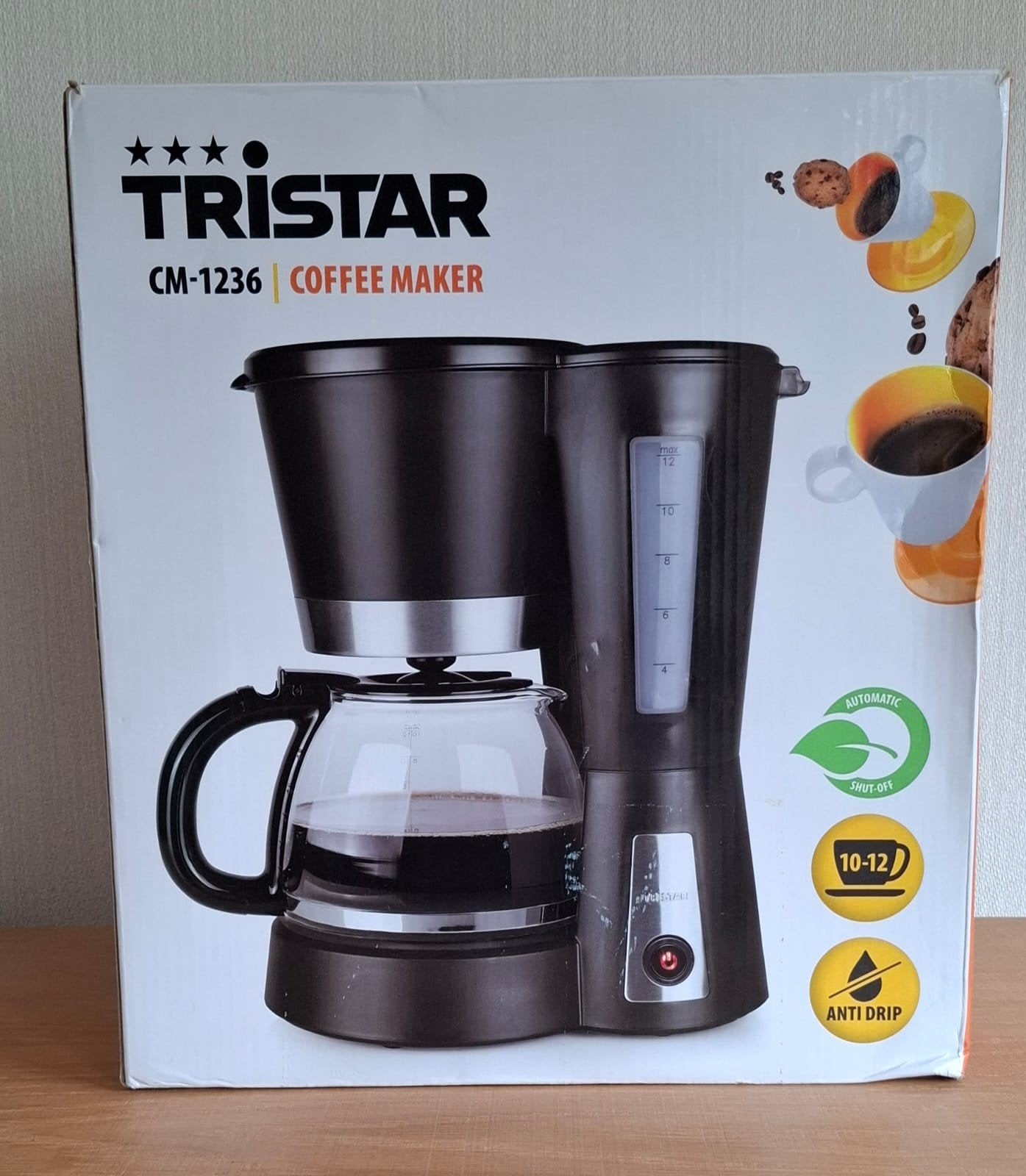 Tristar CM-1236 koffiezetapparaat 900W, Ophalen, Koffiemachine