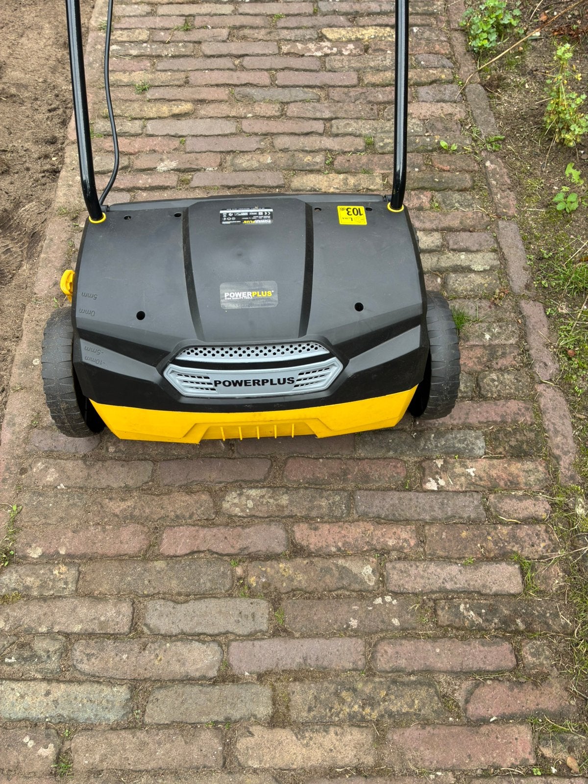 Powerplus POWXG7513 elektrische verticuteermachine, Ophalen, Gebruikt, Elektrisch