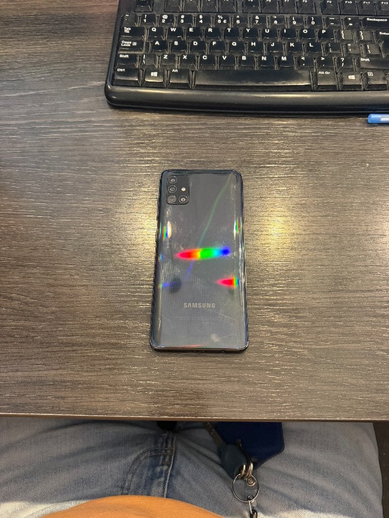 SAMSUNG GALAXY A51, Zwart, Ophalen of Verzenden, 128 GB, Fysiek toetsenbord