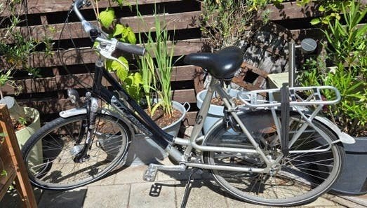Batavus Jakima Damesfiets 21 speed  frame hoogte 61 cm, Ophalen, Gebruikt, Versnellingen, Batavus