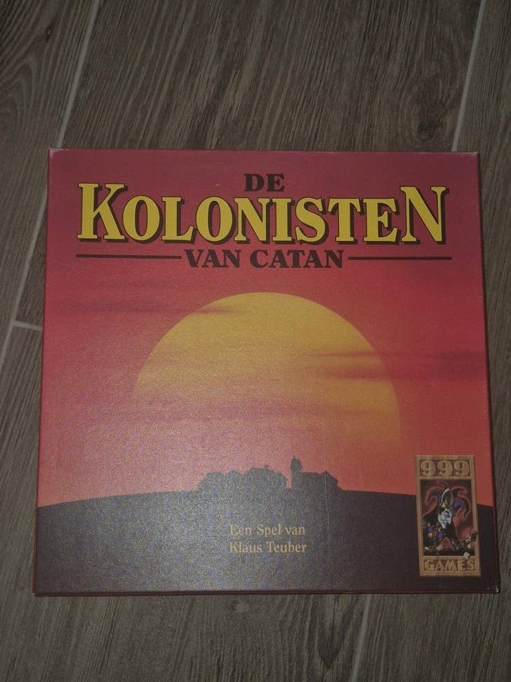 De Kolonisten van Catan - 2e editie (hout) 1999, Drie of vier spelers, Ophalen, Gebruikt, 999 Games
