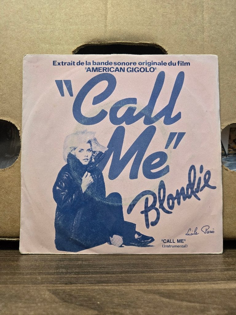 Blondie - Call me (Franse persing), 7 inch, Ophalen of Verzenden, Zo goed als nieuw, Pop