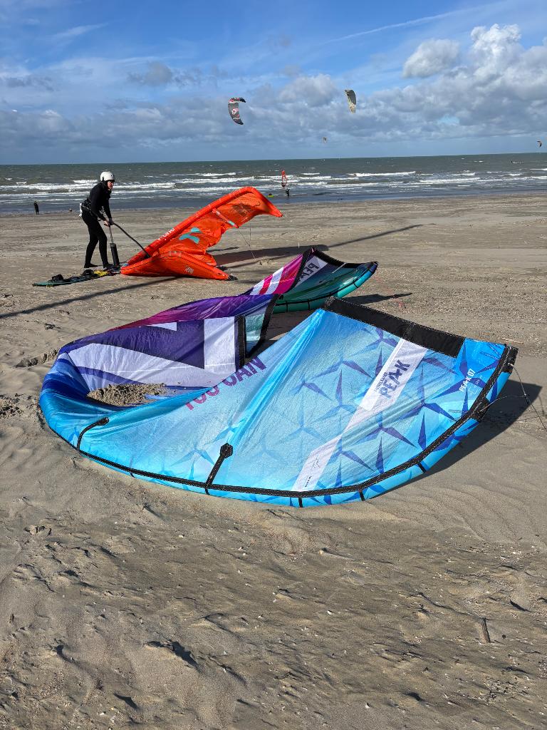 Harlem peak kite 7m, Watersport en Boten, Kitesurfen, Geen board, Ophalen of Verzenden, Zo goed als nieuw