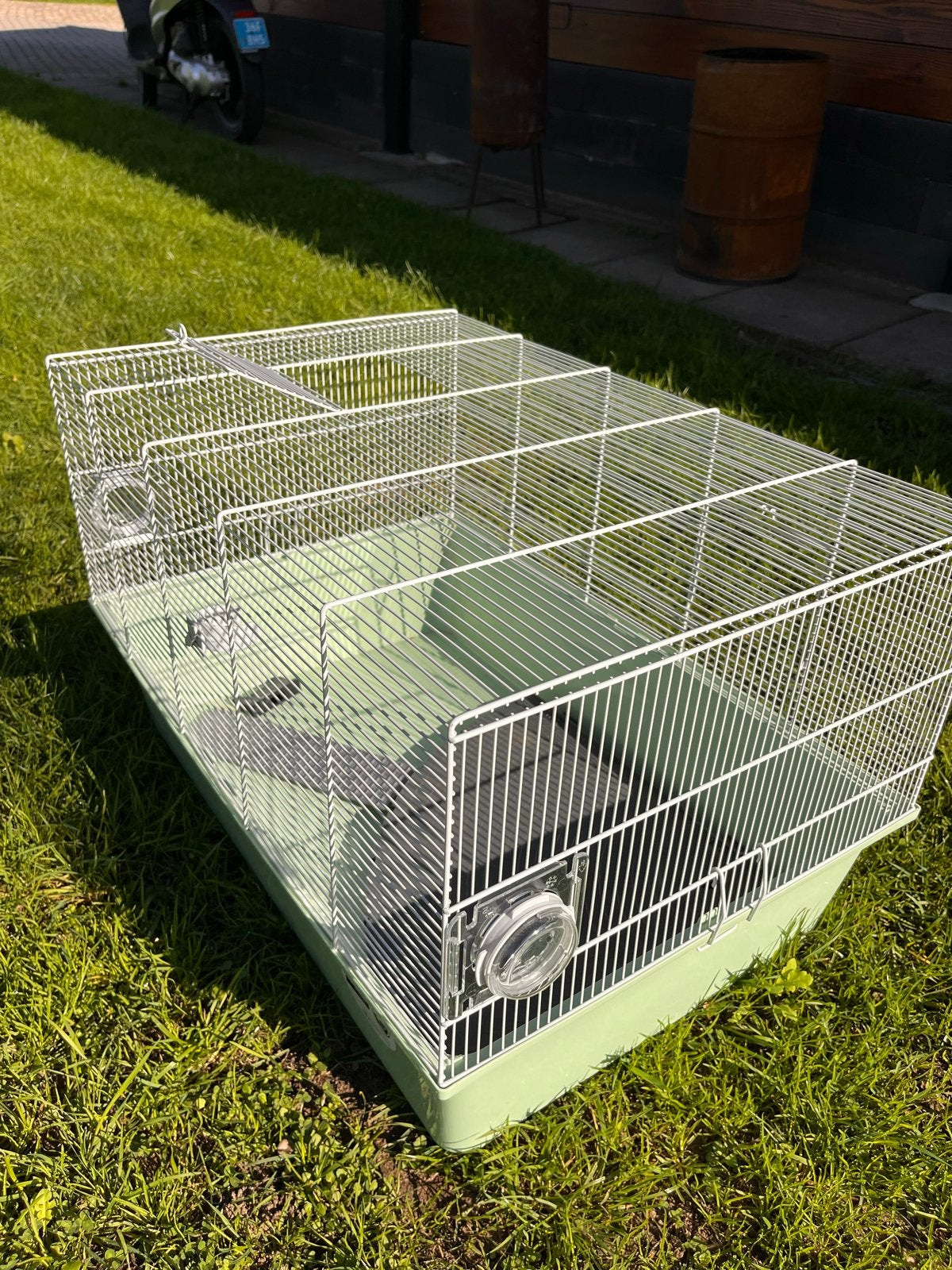 Hamster hok, Ophalen
