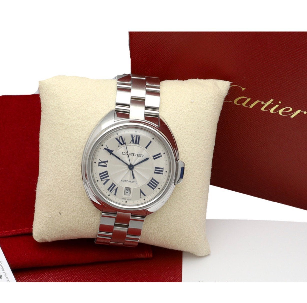 Cartier Clé de Cartier Full set 2020, Staal, Staal, Polshorloge, Nieuw