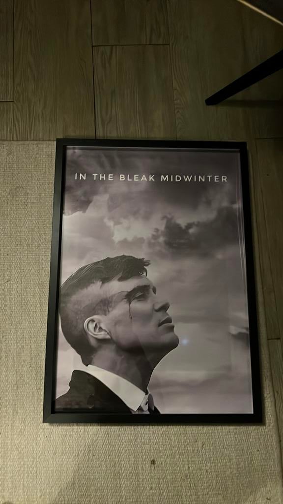 peaky blinders schilderij, Huis en Inrichting, Woonaccessoires | Schilderijen, Tekeningen en Foto's, Ophalen, 50 tot 75 cm, Nieuw