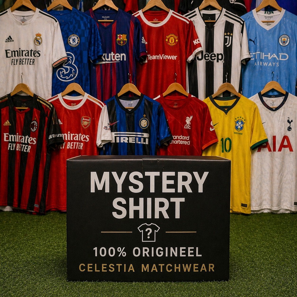 origineel Mystery voetbalshirt, Maat L, Ophalen of Verzenden, Nieuw, Shirt