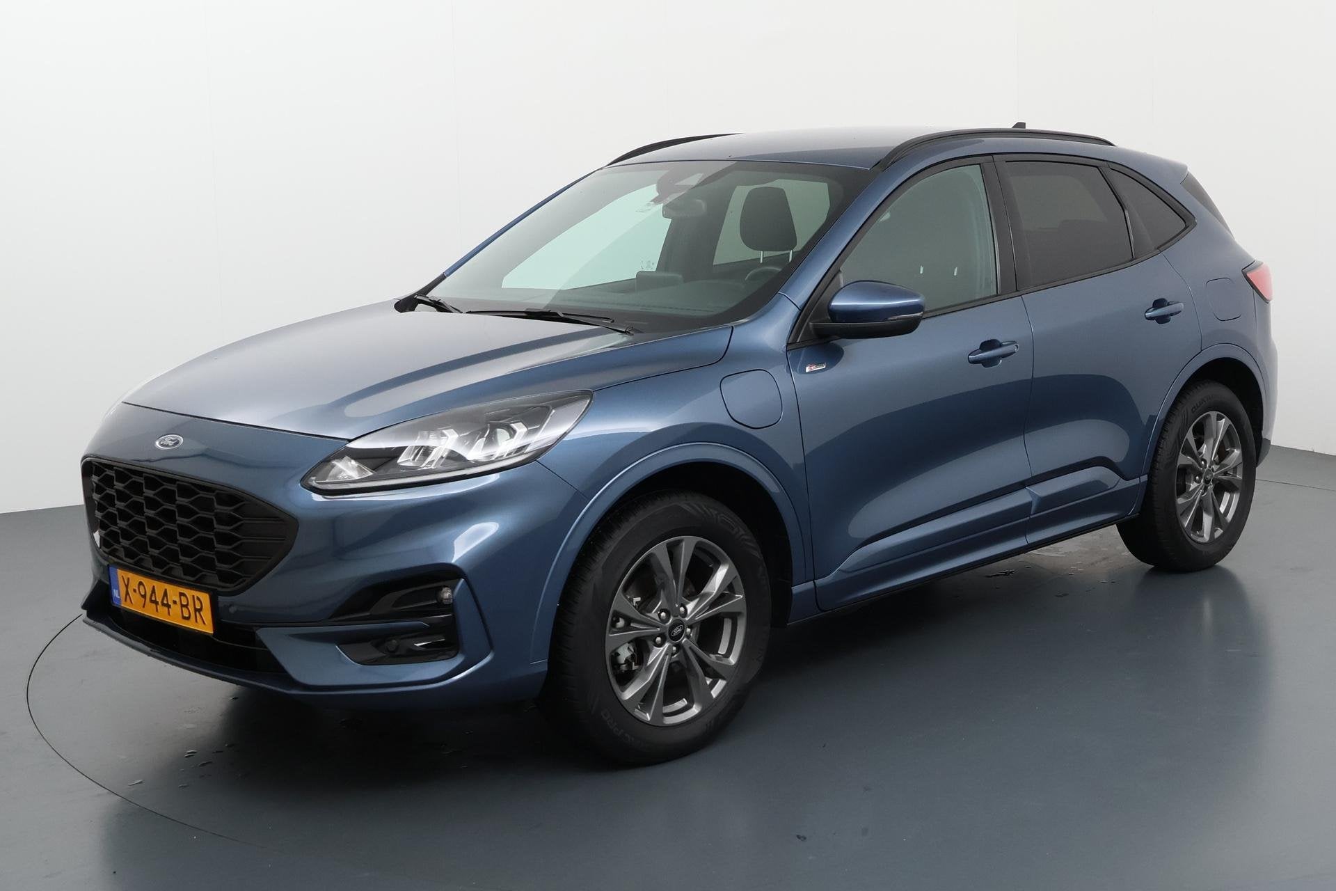 Ford Kuga 2.5 PHEV ST-Line Sportieve uitstraling met digitaa, Auto's, Gebruikt, Euro 6, 4 cilinders, Blauw