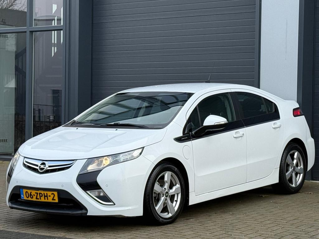 Opel Ampera 1.4 / LEDER / Stoelverwarming / NAP / CAMERA, Auto's, Euro 5, 86 pk, 1398 cc, 4 cilinders