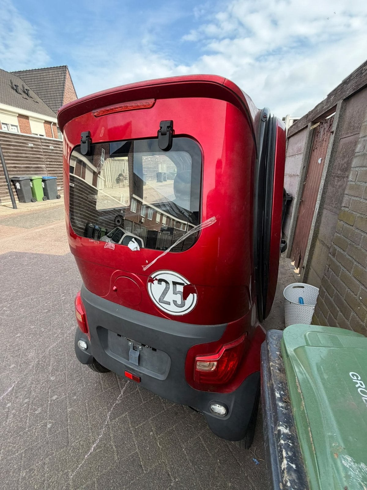 Overdekte scootmobiel opknapper, Diversen, Zo goed als nieuw, 16 km/u of meer, 46 km of meer, Ophalen