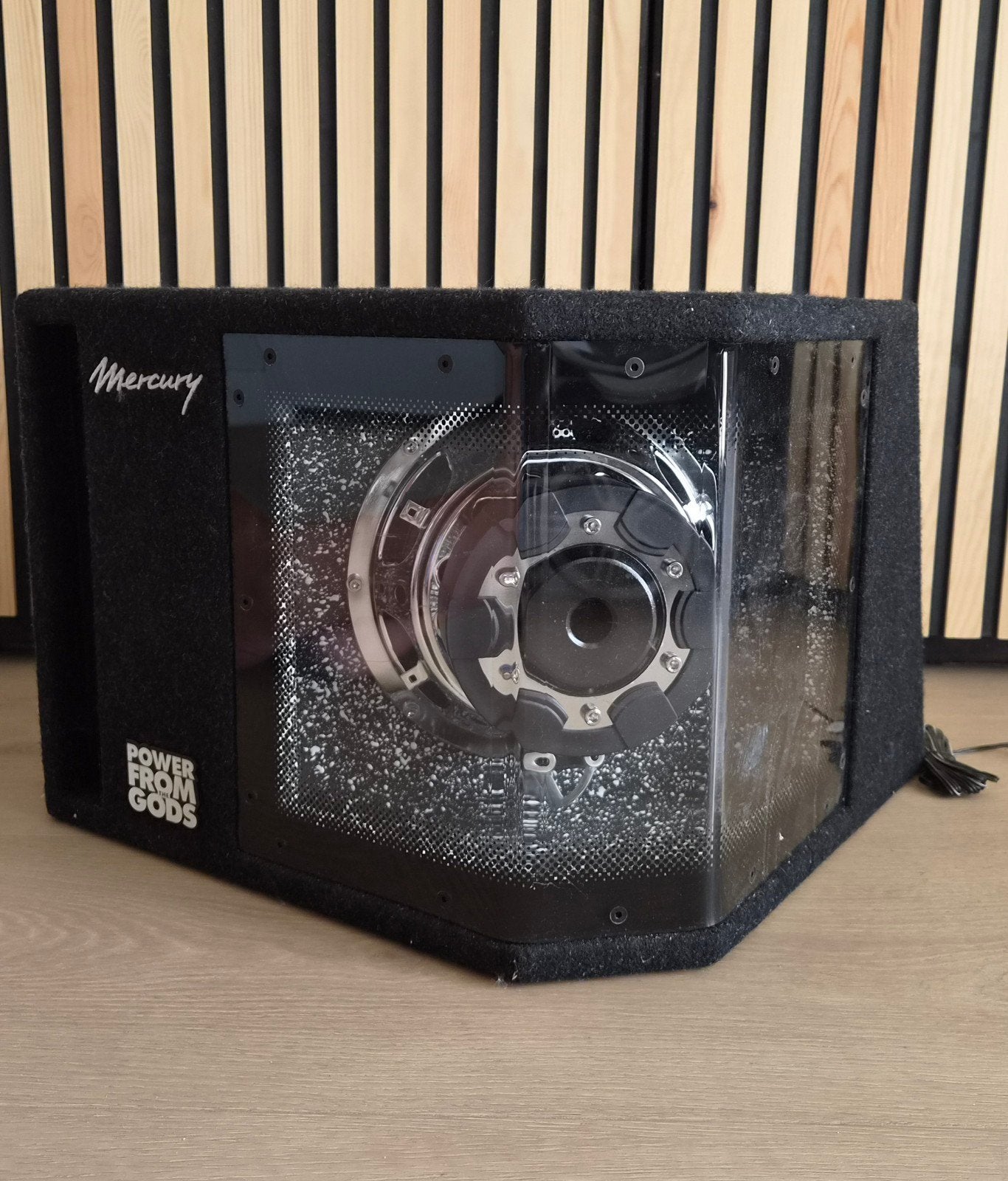 HIFONICS MR8BP Mercury subwoofer, Auto diversen, Autospeakers, Gebruikt, Ophalen