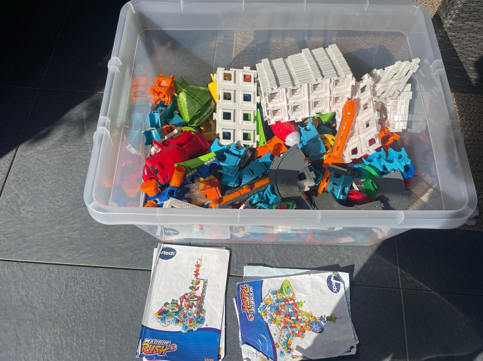VTech Marble Rush knikkerbaan - Grote set met handleidingen, Ophalen, Gebruikt, Overige merken