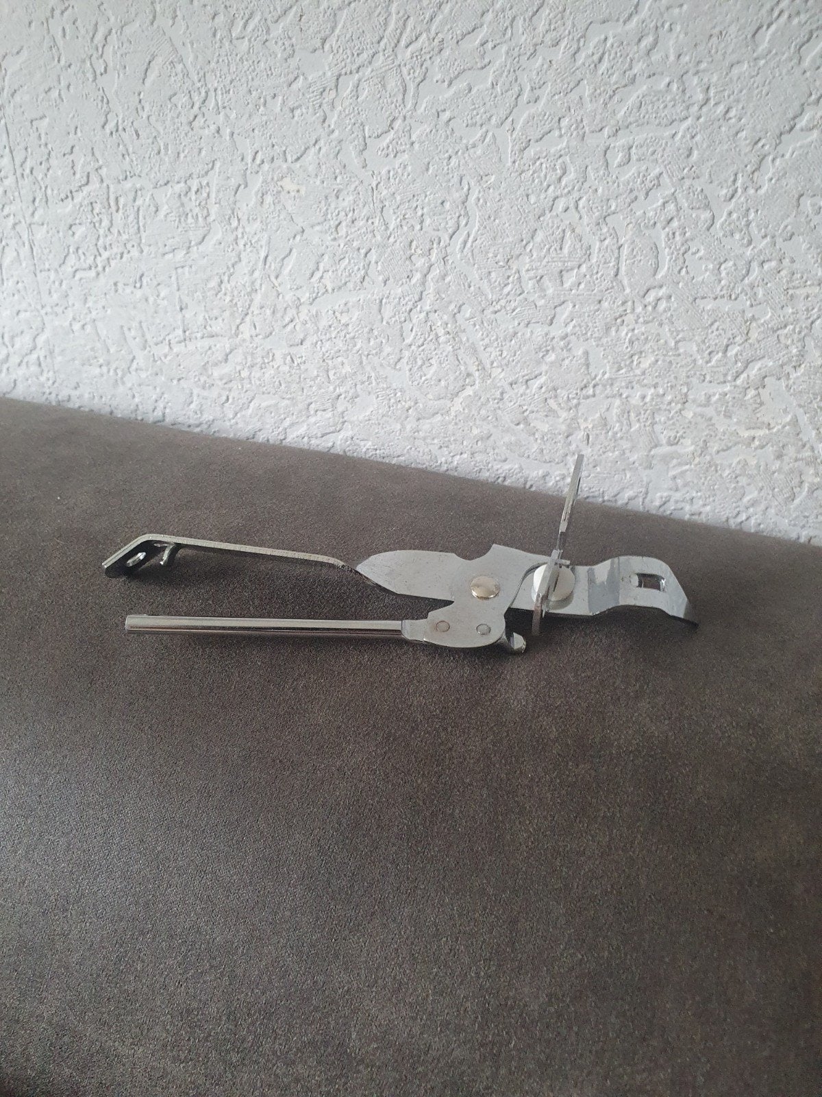 Vintage blikopener - Handige keukenhulp, Zilver, Ophalen of Verzenden, Metaal, Overige merken