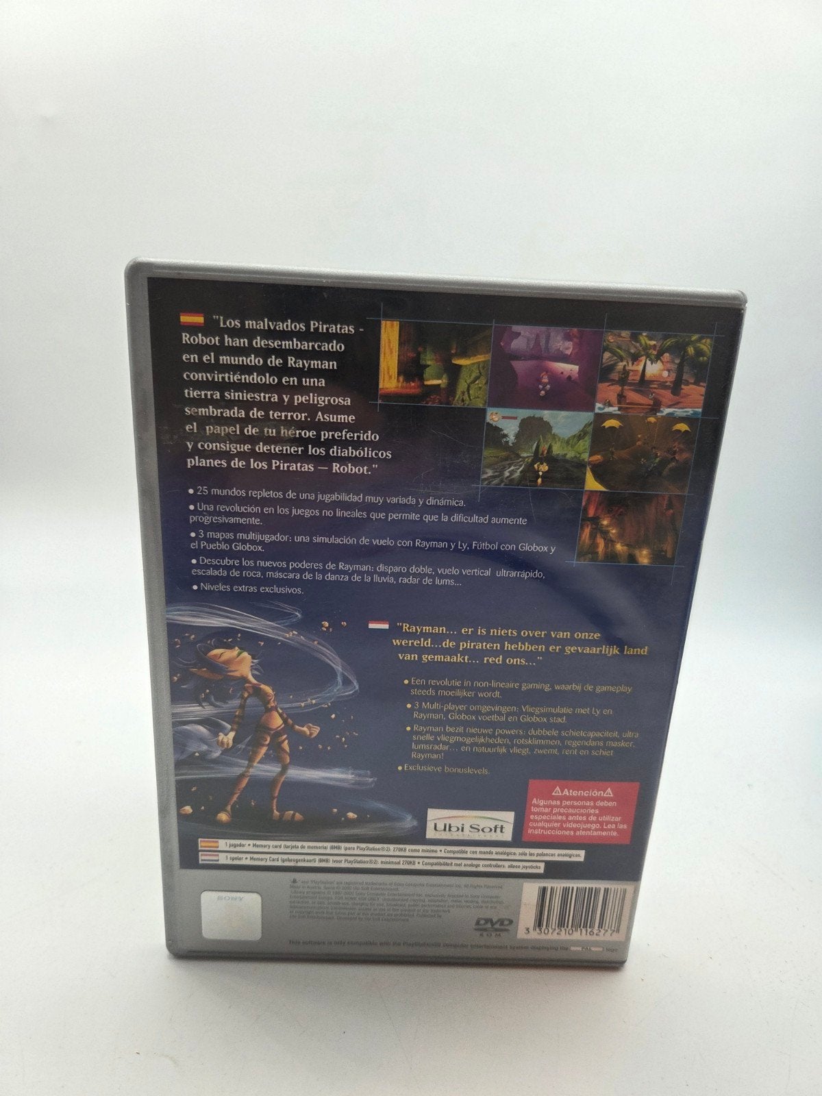 Rayman Revolution Platinum - PlayStation 2 (PS2), Ubisoft, Gebruikt, Ubisoft Entertainment S.A., 2 Cité de l'Innovation, 93696 Pantin Cedex, Frankrijk