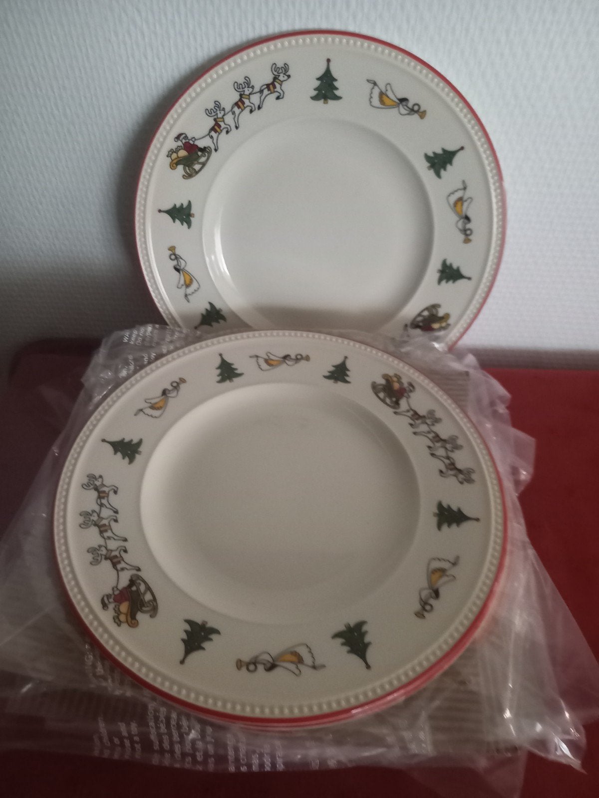 Wedgwood Winsor Christmas, Ophalen, Nieuw, Bord(en), Wedgwood