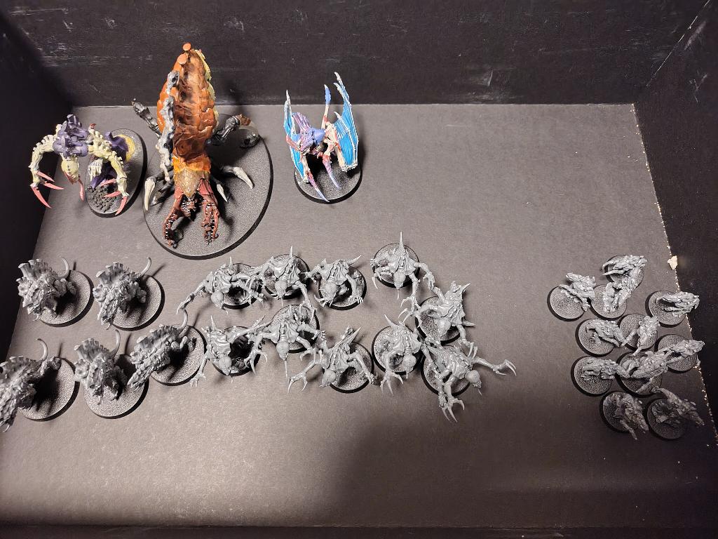 Warhammer 40K Tyranids, Hobby en Vrije tijd, Wargaming, Figuurtje(s), Ophalen of Verzenden, Geverfd, Warhammer 40000