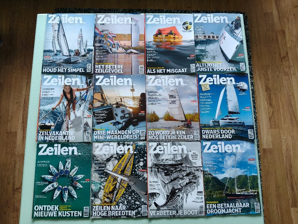 Tijdschriften - ZEILEN - jaargang 2021, Ophalen of Verzenden, Gelezen, Sport en Vrije tijd