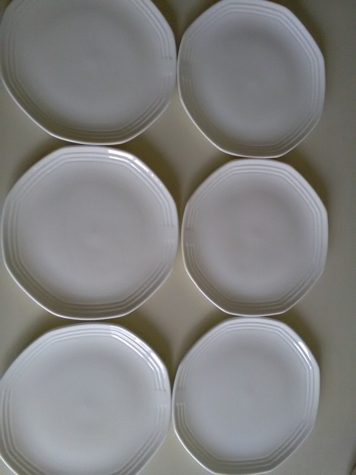 Wedgwood  7 taart/ gebakbordjes, Ophalen of Verzenden, Zo goed als nieuw, Porselein